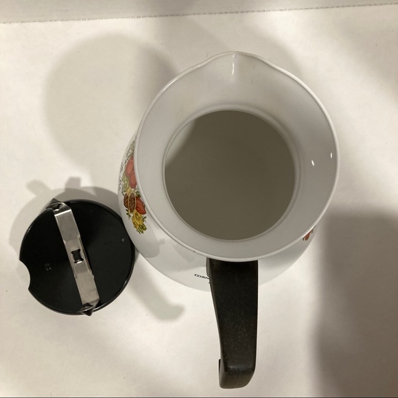 Corning Ware P-104 Spice of Life 6 cup Teapot with Lid - Le The Corningware vtg - Picture 8 of 11
